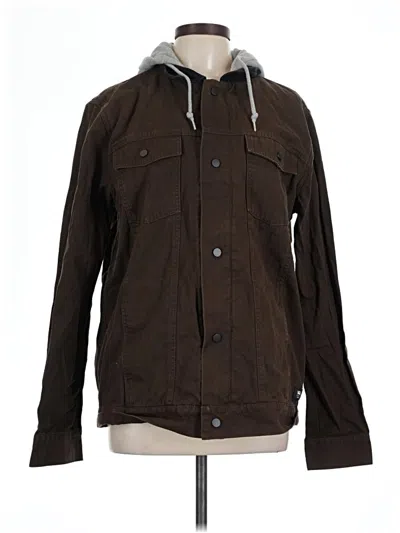 Pre-owned Vans Jacket In Brown
