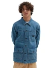 Vans Jackets And Jackets Man  Vn0008fxcdx1001 Stonewash/blue In Blue