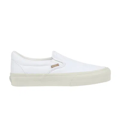 Pre-owned Vans Jjjjound X Classic Slip-on Vlt Lx 'hospitality' In White
