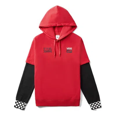 Vans Keep On Trucking Sports Plaid Couple Style Red