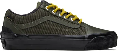 Vans Khaki Premium Old Skool Gore-tex Sneakers In Grape Leaf