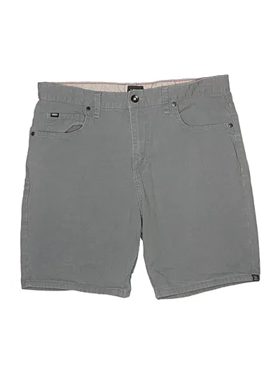 Pre-owned Vans Khaki Shorts In Gray