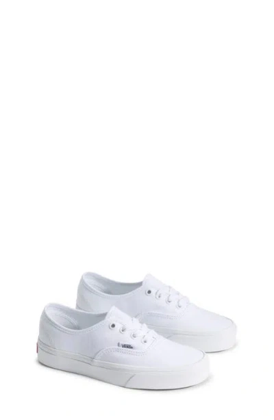 Vans Kids' Authentic Sneaker In White
