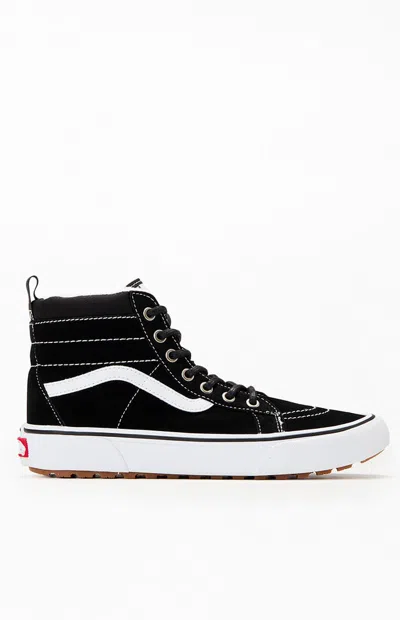 Vans Kids Black & White Mte Sk8 Hi Shoes In Black/white