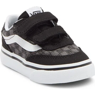 Vans Kids' Brooklyn Sneaker In Black