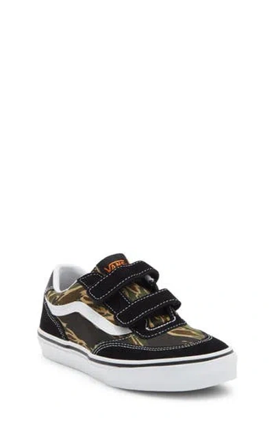 Vans Kids' Brooklyn Sneaker In Black