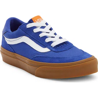 Vans Kids' Brooklyn Sneaker In Blue