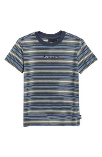 VANS VANS KIDS' CAMERON STRIPE COTTON T-SHIRT
