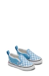 Vans Kids' Checkerboard Sneaker In Blue