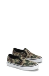 Vans Kids' Classic Camo Slip-on Sneaker In Multi