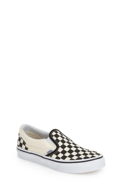 Vans Kids' Classic Slip-on Sneakers In Black