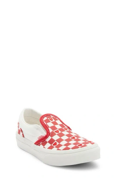 Vans Kids' Classic Slip-on Sneaker In Red