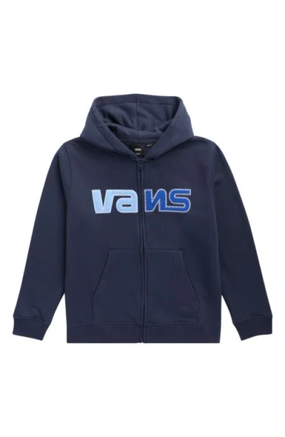Vans Kids' Constant Zip Hoodie In Blue