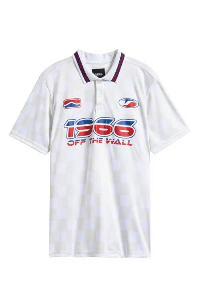 Vans Kids' Derby Soccer Jersey Polo In White