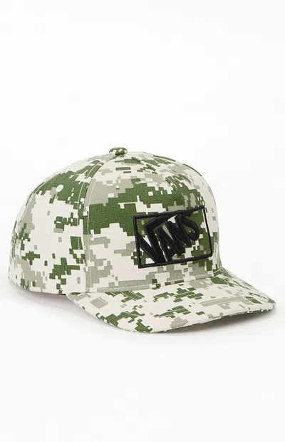 Vans Kids Formula Logo Snapback Hat In Camouflage In Multi