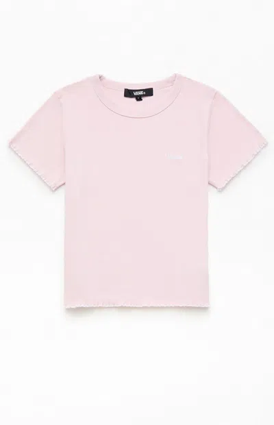 Vans Kids Gabby Knit T-shirt In Pink