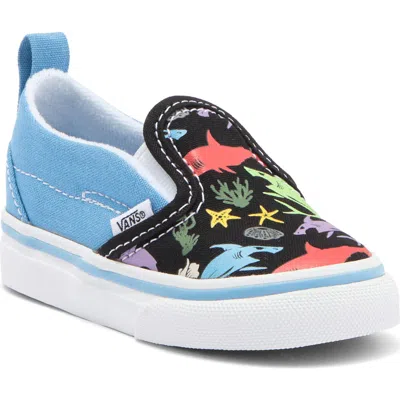 Vans Kids' Glow In Glow Sharks Blue/multi