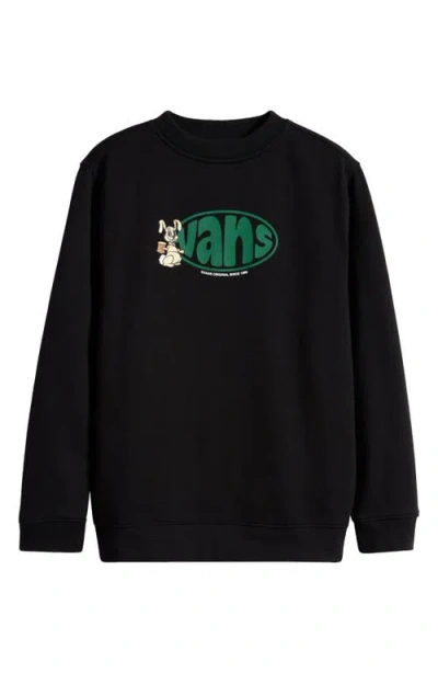 Vans Kids' Hopper Graphic Sweatshirt In Black