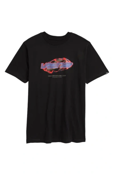 Vans Kids' Ignitions Cotton Graphic T-shirt In Black