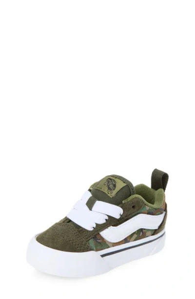 Vans Kids' Knu Skool Elastic Lace Sneaker In Multi