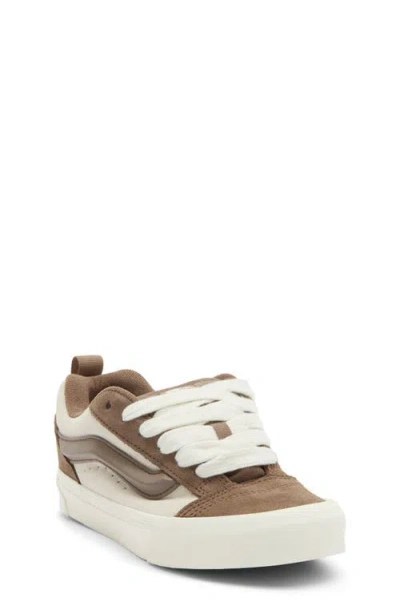 Vans Kids' Knu Skool Sneaker In Brown