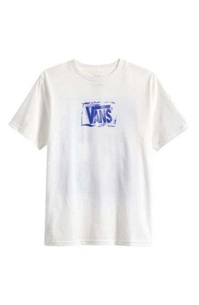Vans Kids' Make A Mark Cotton Graphic T-shirt In White