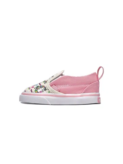 Vans Kids' Mini Checkerboard Sneakers In Pink