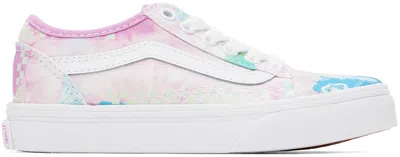 Vans Kids Multicolor Old Skool Tape Little Kids Sneakers In Sunny Day Multi/true