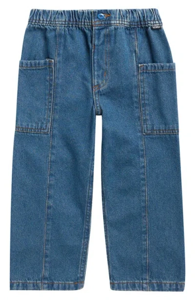 Vans Kids' Naithin 2.0 Elastic Waist Denim Pants In Blue