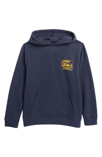 Vans Kids' Next Stop Graphic Hoodie In Parisian Night