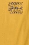 Vans Kids' Next Stop Harvest Cotton Graphic T-shirt In Harvest Gold