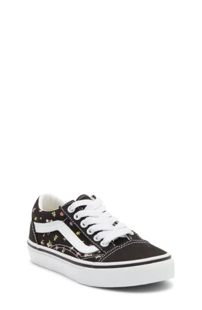 Vans Kids' Old Skool Sneaker In Black