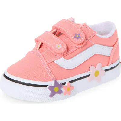Vans Kids' Old Skool V Flower Sneaker In Multi