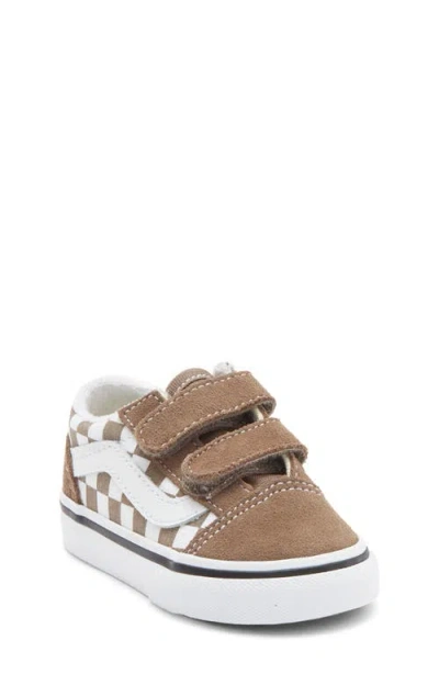 Vans Kids' Old Skool V Sneaker In Brown