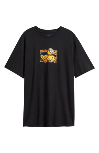 Vans Kids' Rolling Fowl Cotton Graphic T-shirt In Multi