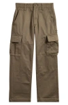 Vans Kids' Service Loose Fit Cotton Cargo Pants In Bungee Cord