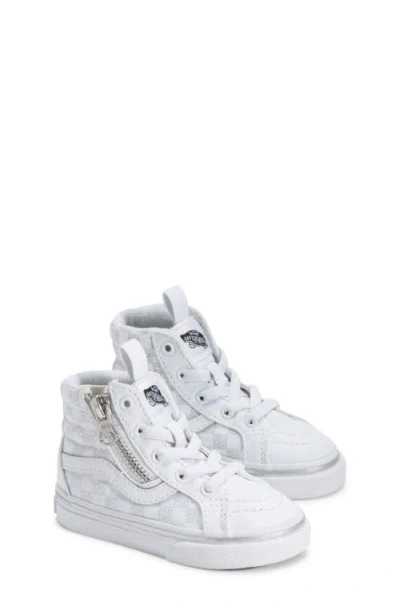 Vans Kids' Sk8-hi Reissue Side Zip Sneaker In White