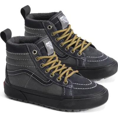 Vans Kids' Sk8-hi Insulated High Top Sneaker In Black