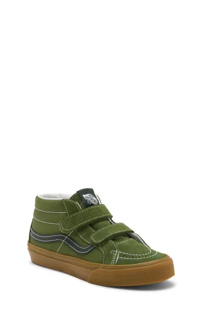 Vans Kids' Sk8-mid Reissue V Sneaker In Green