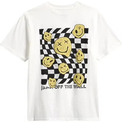 Vans Kids' Twister Joy Cotton Graphic T-shirt In White