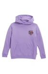 Vans Kids' Vortex Cotton Blend Hoodie In Purple Haze