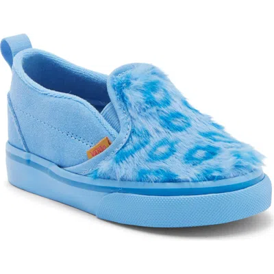 Vans Babies'  Kids' X Kpop Demon Hunters Derpy Tiger Slip-on Sneaker In Blue