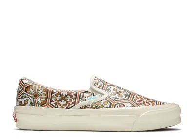 Vans Kith X  Classic Slip-on 'brown Moroccan Pattern'