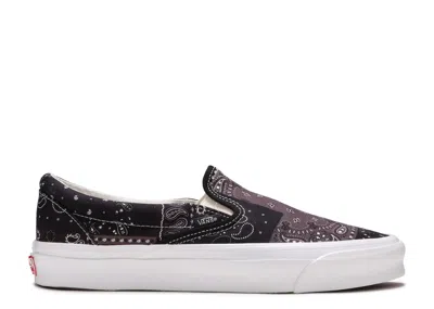 Vans Kith X  Vault Og Classic Slip-on Lx 'bandana - Moonless Night' In Purple