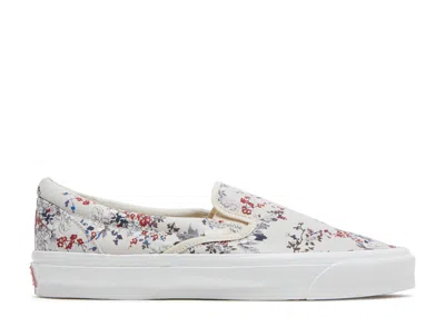 Vans Kith X  Vault Og Classic Slip-on Lx 'floral' In White