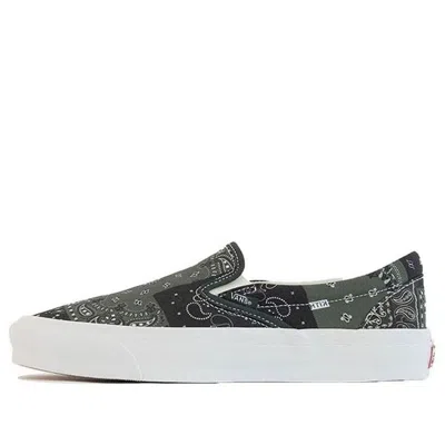 Vans Kith X Vault Og Classic Slip-on Lx 'bandana - Scarab'