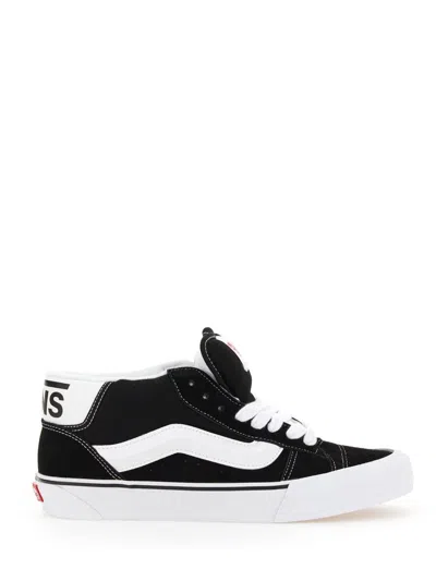 Vans Knu Mid Sneaker In Black