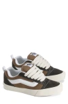 Vans Knu School Color Blocking Sneaker In Brown