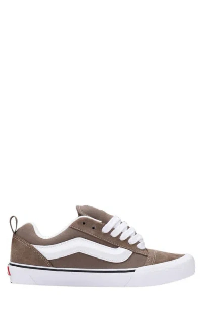 Vans Knu School Color Theory Low Top Sneaker In Brown