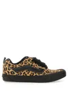 Vans Knu School Sneaker In Animalier